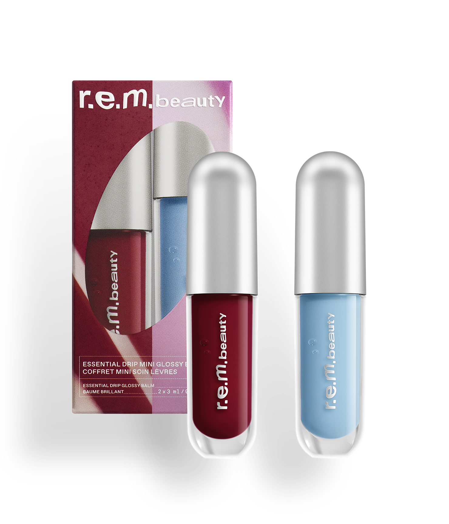 mini essential drip glossy balm duo