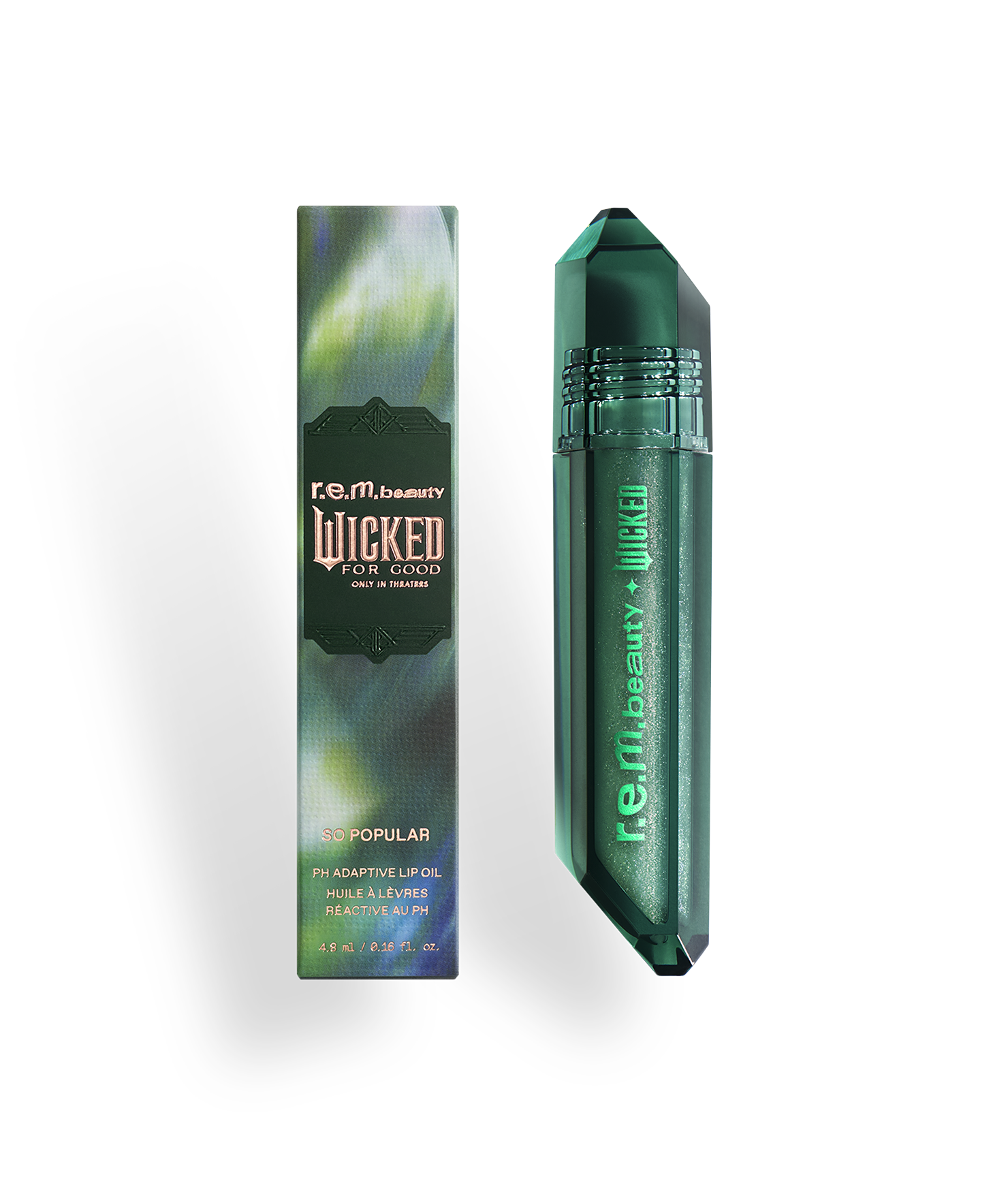 r.e.m. beauty x Wicked: For Good So Popular pH Adaptive Lip Oil
